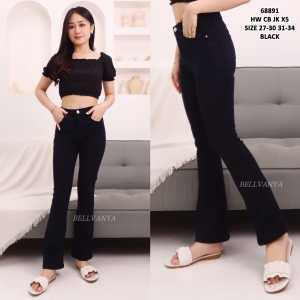 Cutbray Higwaist Wanita Celana Cutbray CKR Higwaist Wanita Cutbray Jeasn