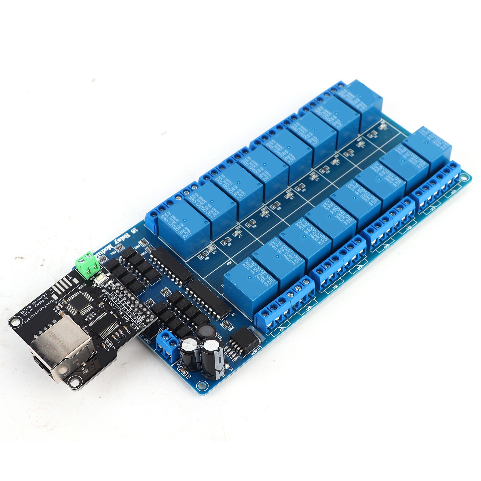 Meterk Ethernet Realy Controller WEB Server Control Module 16 Channel ...