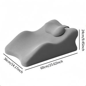 Ergonomic Memory Foam Pillow for All Sleep Positions Versatile Bed Cushion with Washable Cover