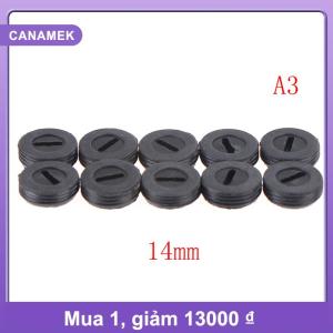 【CANAMEK】 10pcs Đen Carbon bàn chải chủ cap Brushes Bìa 13 14 15 16 18 20 22mm