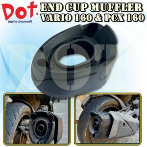 END MUFFLER CORONG COVER KNALPOT VARIO 160 ABS CBS PCX 160 V160 MUFLER Motor Motorcycle