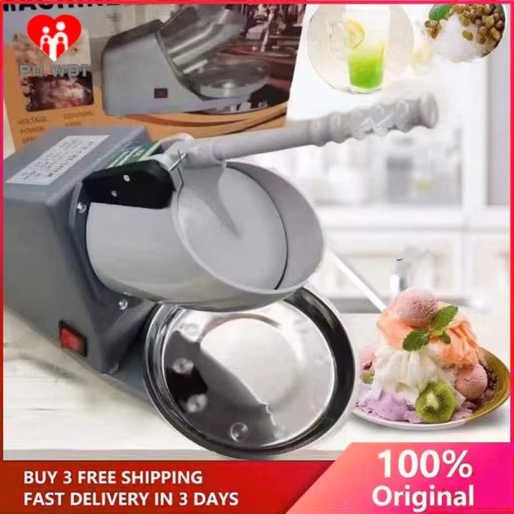 High Quality Ice Crusher Machine 500W 220W Heavy Duty Electric Ice Maker Machine Crasher Yelo Smashing Machine Best Seller Premium Ice Maker Lowest Price Discount