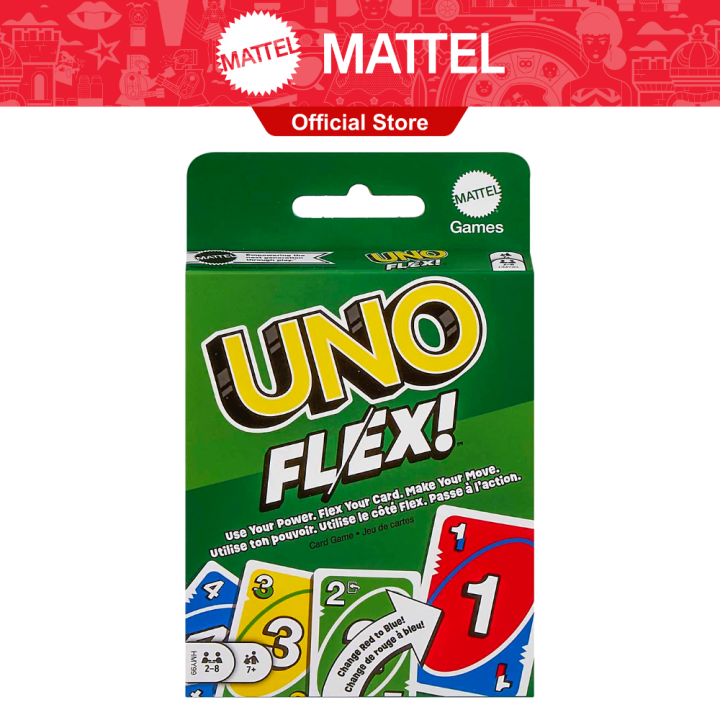 Mattel Games Uno Flex Card Game, Travel Fun Games for Family or Game  Nights, Gift for Adult and Kids ages 7 years and above