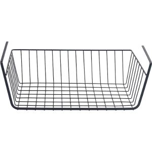 ZH338 Simple iron Rack Partition Hanging Basket Grid Storage Cabinet Wardrobe Layered Storage Rack