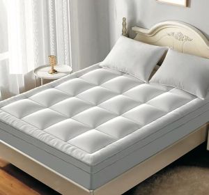 NEW ARRIVAL iSleep Mattress 100% Cotton Fitted Topper (8cm Thickness)