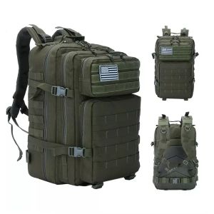 Sentexin 45L Large Capacity Backpack Waterproof Outdoor Sport Hiking Camping Rucksacks Bag Travel Trekking Backpack