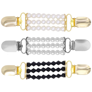 Áo len cardigan Mắt Xích Kẹp trâm cài cổ điển Áo Len clip Acrylic kết cấu cho đi lại hàng ngày và cuộc họp kinh doanh