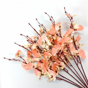 Tanaman Hias Plastik Bunga Tangkai Sakura Ornamen Dekorasi Rumah Artificial Buatan COD PBP155