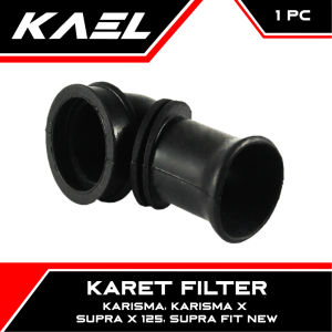 Karet Filter Supra X 125 & Supra Fit New & Karisma Kharisma Saringan Udara Hawa Join Joint Karbu Karburator Carbu