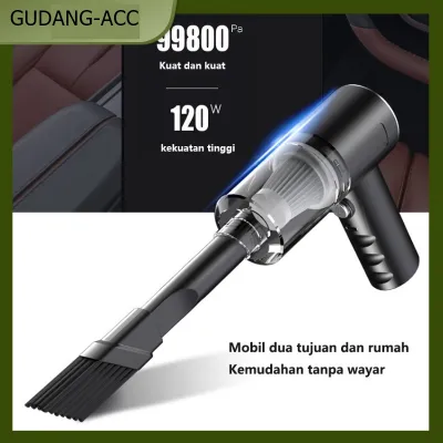 Vacuum Cleaner Mobil Mini Usb 2 IN 1 Vacuum Cleaner Portable Alat Penyedot Debu Serbaguna Home Car Dual Purpose Vacuum Cleaner