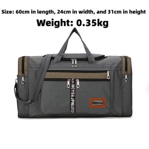 Large capacity foldable luggage bag gym travel bag men and womens delivery Sports bag duffel bags
