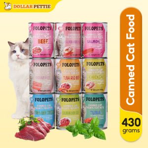 FOLOPETS Wet Cat Food In Can 430g Pure Natural Organic Cat Food Cat Can Multi-Flavored Cat Food