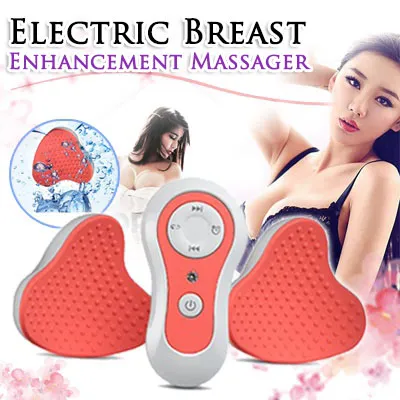 🇸🇬 2-in-1 Lactation Massager / Adjustable Heat & Vibration Soft Breast Massager Breastfeeding Essentials Improved Milk Flow Nursing Clogged Ducts Engorgement(Pink)