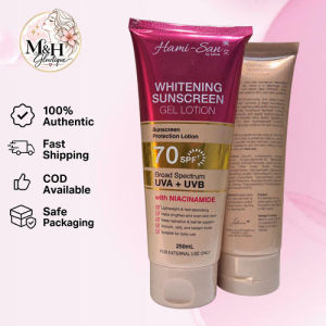 [ORIGINAL] Hami-San Whitening Sunscreen Gel Lotion 70 SPF+ for Men and Women