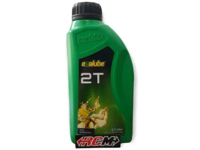 OIL OLI SAMPING EVALUB EVALUBE TWO STROKE 2T 2 T 2TAK 2 TAK 0.7L 0.7 L 0.7 LITER 700ML 700 ML ORI ORIGINAL EVALUBE ASLI JAMINAN ORIGINAL EVALUBE ASLI