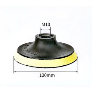 【Ready Stock】Polishing Pad Wool Buffing Pad (Price 1pcs)( Thread M10 )( 4 5 Inch)