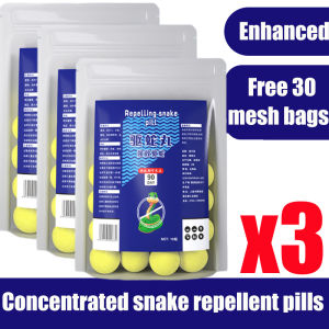 【1000m without snakes】 Snake Repellent Pills 40g*10 pellets 10 net bags for free sulphur for snake Portable Outdoor Night Fishing Sulfur Garden Snake Repellent Supplies Snake Centipede Lice Ant Spider Repellant belerang halau ular sulphur powder 驱蛇药 硫磺粉