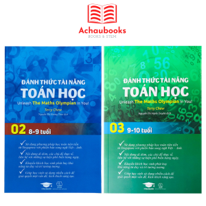 Sách Đánh Thức Tài Năng Toán Học 2 và 3 - Toán Song Ngữ Singapore - Toán lớp 2 - 4 ( Bộ 2 cuốn 8 - 10 tuổi )