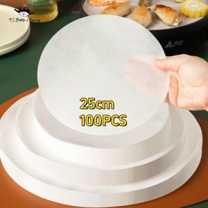 MS.Bubbles Bakery Round Non-Stick Parchment Baking Paper Greaseproof paper for baking /Pizza/ BBQ