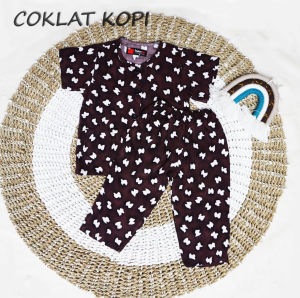 SET BAJU ANAK RAYON PREMIUM CELANA PANJANG MURAH 1 SAMPAI 5 thun