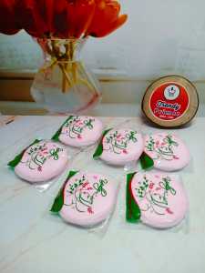 Spon bedak besar spon bedak tabur isi 12 pcs.