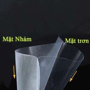 [500gr - 1kg/size] Túi PA/PE 1 mặt nhám - 1 mặt trơn dùng cho các loại máy hút gia đình máy mini