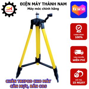 Chân tripod gắn máy bắn cốt máy cân mực máy laser thăng bằng cao 1m2