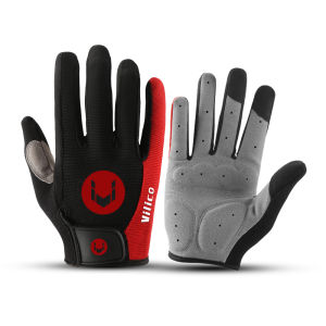 Mutuer Cycling Gloves Men Women Screen Touch Shockproof SBR Pad Motorcycle Racing Bike Full Finger Gloves