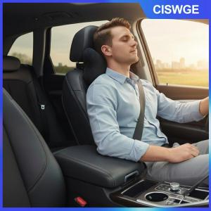 CISWGE Xe Cổ Gối Cả Hai Bên Bộ Nhớ Bọt Phía Trước Tựa Đầu Cho Pain Relief Mềm Hỗ Trợ Cho Xe Tải Tài Xế Xe Văn Phòng Chuyến Đi Dài