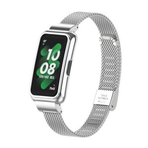Dây đeo kim loại cho ban nhạc Huawei 87pro NFC kim loại dây đeo thép không gỉ vỏ kim loại cho ban nhạc Huawei 9 cho ban nhạc danh dự 7/6 dây đeo vòng đeo tay ban nhạc Huawei 7 dây đeo tay thay thế cho ban nhạc Huawei 6 [Hàng sẵn có]