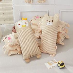 Sweetybayibayi Baby Natural Buckwheat Pillow Cotton Animal Cartoon Striped Pillows