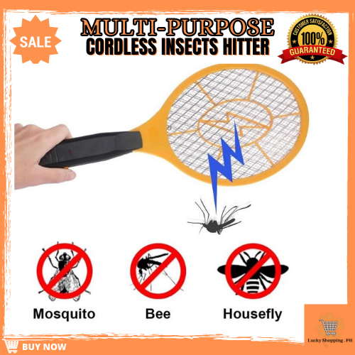 Fly Insect Hitter SAFE TO TOUCH, ENVIRONMENTALLY FRIENDLY, SAFE TO TOUCH, COMPACT SIZE ...