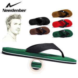 Newdenber Men Shoes Flip Flops Men Slippers Non-Slip Slippers Men Sandals Plus Size 40-48