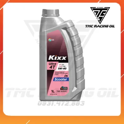 Nhớt Kixx Scooter Ultra 4T 5W40 Fully Synthetic 800ml nhập khẩu Hàn Quốc nhớt xe tay ga