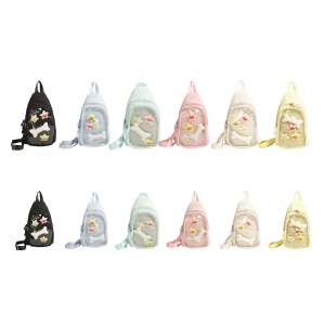 Itabag Slings Backpack Shoulder Bag Travel Hiking Chest Bag Daypack Anime Display Bag Slings Bag for Party Shopping