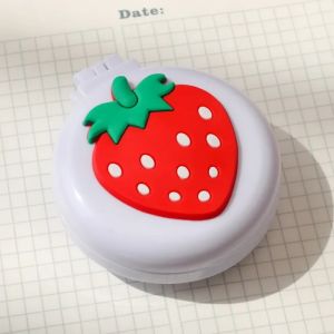 Cute Foldable Mini Lovely Cartoon Bear Hair Combs with Mirror Small Airbag Comb