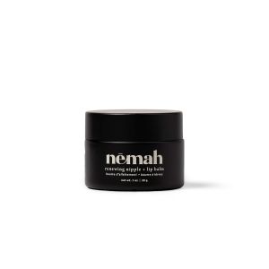 Nemah Cream 2 In 1 Nursing Balm And Lip Balm Non Greasy 1 Oz Cream For Breastfeeding Balm With Calendula Jojoba Mango For Dry Skin Postpartum Essentials Vegan and Cruelty-Free