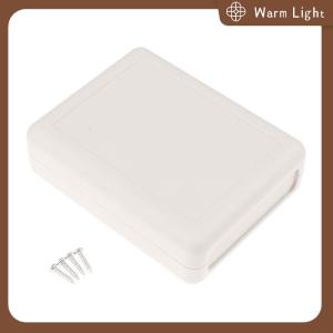 Warm Light 1ชิ้นกล่องพลาสติกแผงวงจรอิเล็กทรอนิกส์90x70x28มม. กล่องเชื่อมต่อลวด DIY