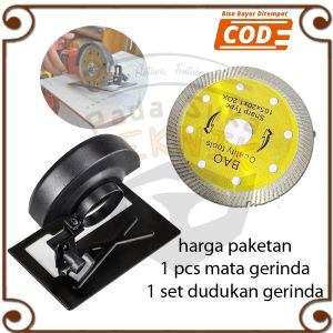 paket holder gerinda tangan dudukan gergaji circular mata pisau 4inch bobok tembok granit kramik