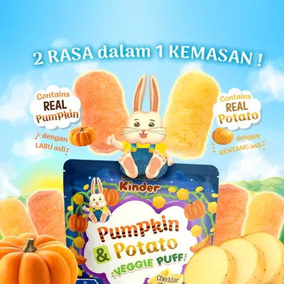 Natural Puff Snack Bayi Alami | Gluten Free | Cemilan Anak Sehat - GRANOLAB KINDLY