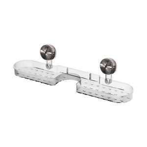 【1PC】 Rak Wastafel Aman terhadap perubahan bentuk dan pemudaran Rak Penyimpanan Keran yang Dapat Dilepas