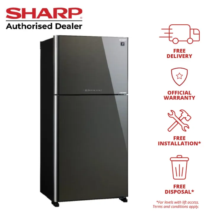 (Bulky)%20Sharp%20554L%202%20Doors%20Refrigerator%20With%20J-Tech%20Invertor%20SJ-PG55P2%20-%20Image%203