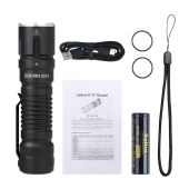 Sofirn sc33 Cree xhp70.3 Hi Đèn pin Led 5200lm mạnh mẽ 21700 USB C đèn pin sạc được với đuôi e-switch
