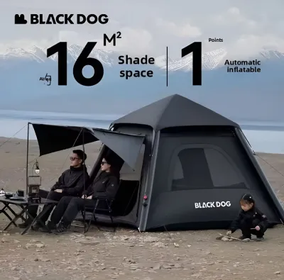 BLACKDOG Xianju AIR Inflatable Cabin Tent 3–4 Person Waterproof Outdoor Camping Tent