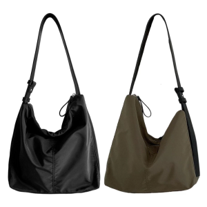 กระเป๋าถือกระเป๋าสะพายพาดลำตัวแบบเรียบง่ายกระเป๋าใส่เอกสารสำหรับผู้หญิงสไตล์เกาหลีกระเป๋าสะพายไหล่แบบลำลองกระเป๋านักเรียนนักเรียน