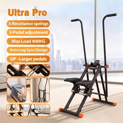 Stair Machine Climbing Stepper Foldable Master Climber Stepper Cardio Fitness Equipment Vertical
