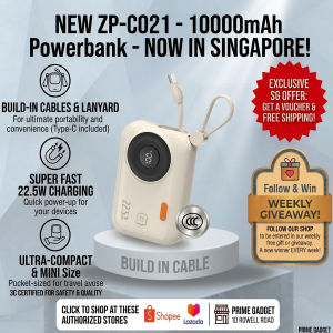 ZUZG ZP-C021 9000mAh Li-Polymer Mini Power Bank PD20W 22.5W Fast Charging Ultra Slim Portable Power Bank