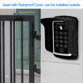 125KHz RFID Access Control Keypad EM Card Reader Door Access Control System Door Lock Opener Keyboard System. 