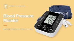 Rechargeable Monitor Digital Meter Big LCD Screen Voice Prompt Arm Type Accurate For