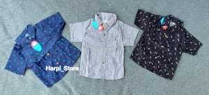 Kemeja Anak Cowo Merk Nanggiman (NYJ) 1- 12 tahun